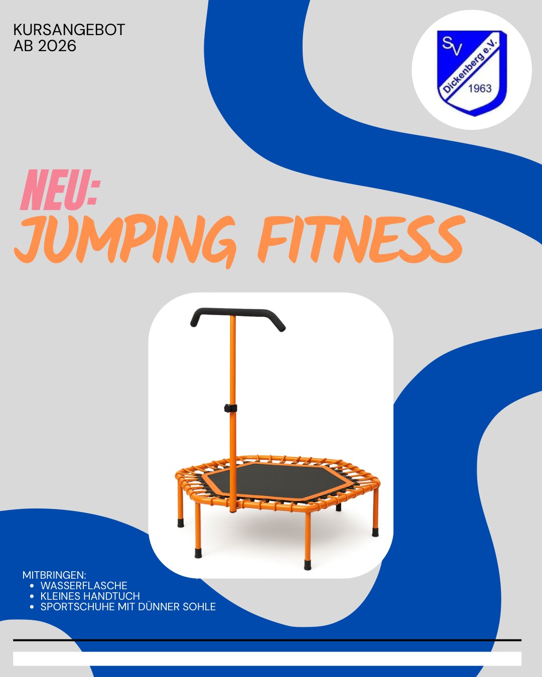 JUMPING - Neues Kursformat beim SVD